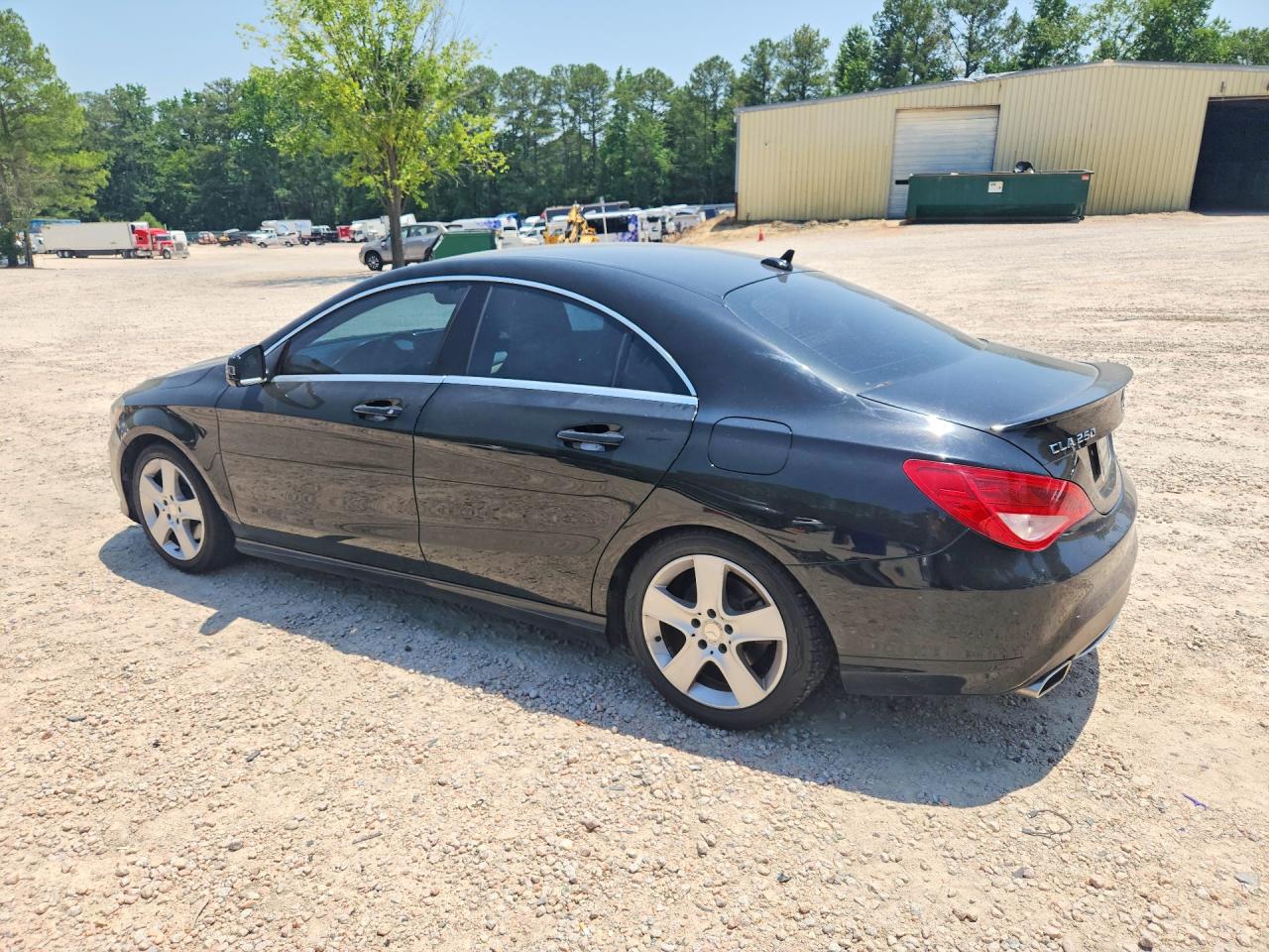 2015 Mercedes-benz Cla 250 4matic Черный vin: WDDSJ4GB9FN177345