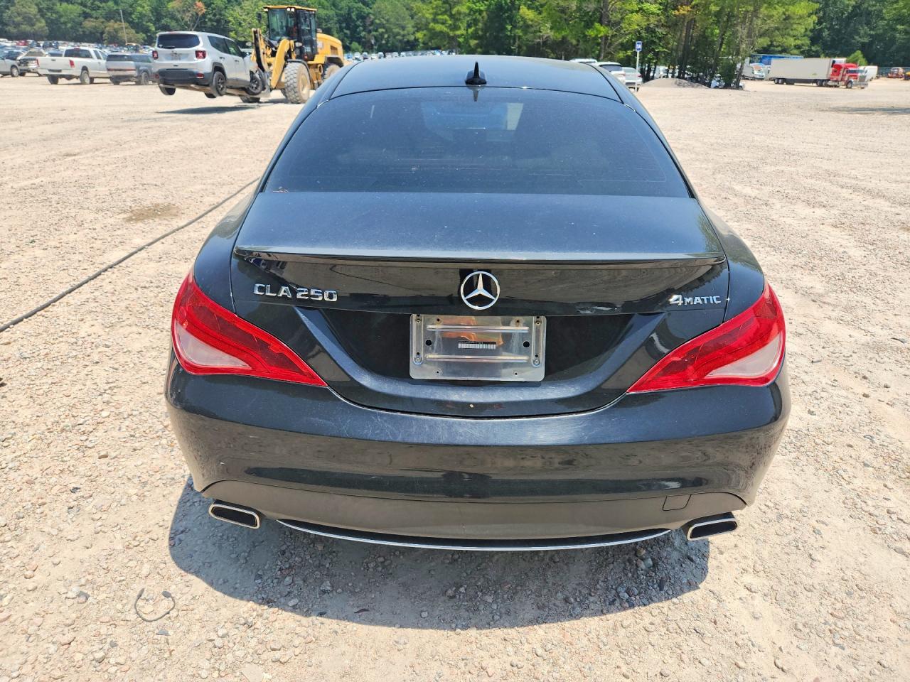 2015 Mercedes-benz Cla 250 4matic Черный vin: WDDSJ4GB9FN177345
