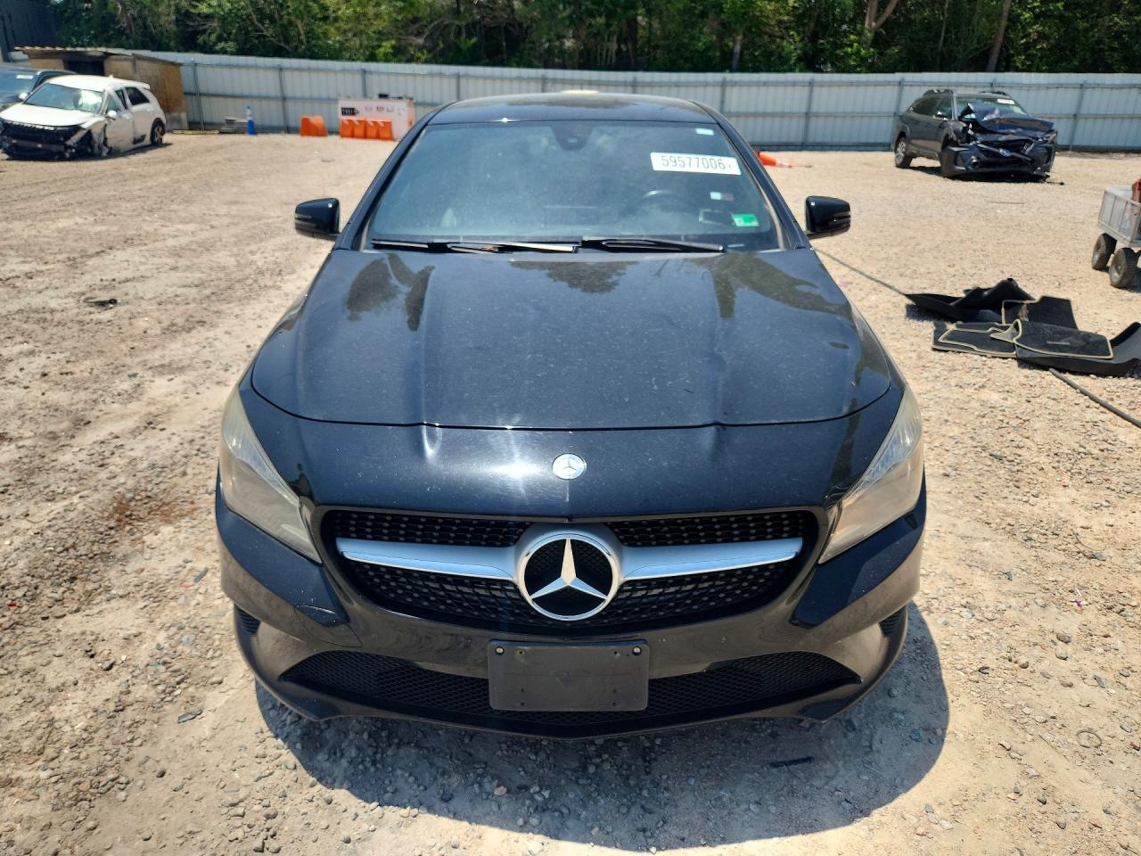 2015 Mercedes-benz Cla 250 4matic Черный vin: WDDSJ4GB9FN177345
