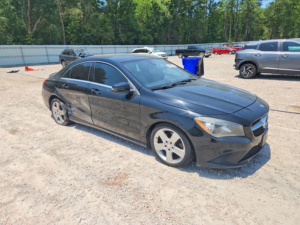 2015 Mercedes-benz Cla 250 4matic Черный vin: WDDSJ4GB9FN177345