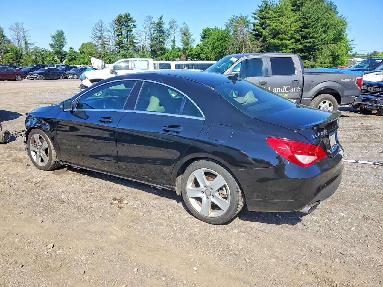 2015 Mercedes-benz Cla 250 4matic Black vin: WDDSJ4GB9FN191598
