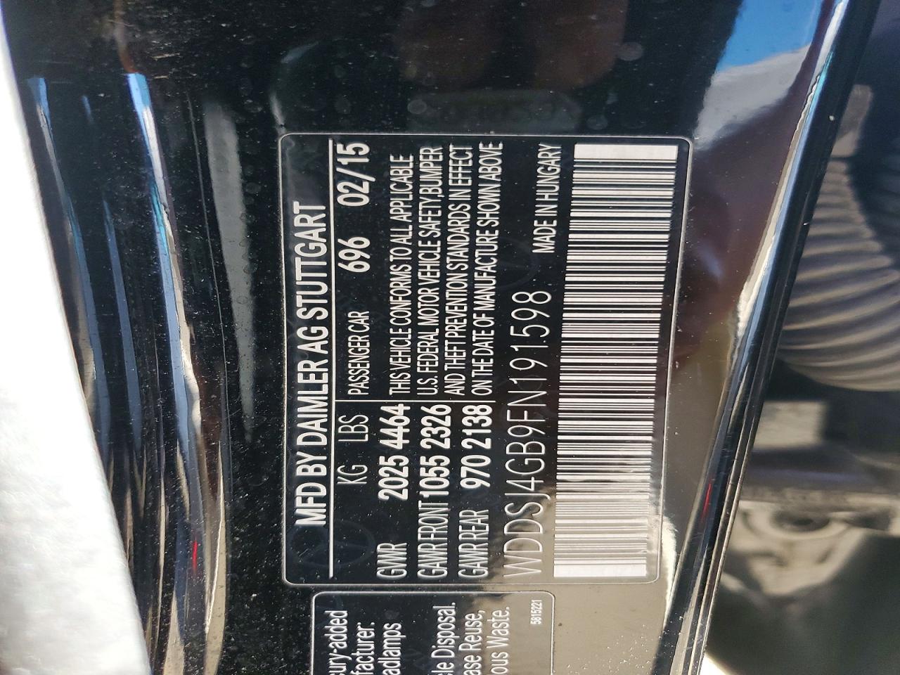 2015 Mercedes-benz Cla 250 4matic Black vin: WDDSJ4GB9FN191598