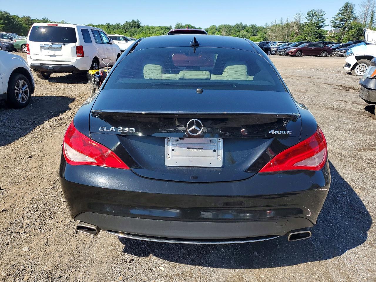 2015 Mercedes-benz Cla 250 4matic Black vin: WDDSJ4GB9FN191598