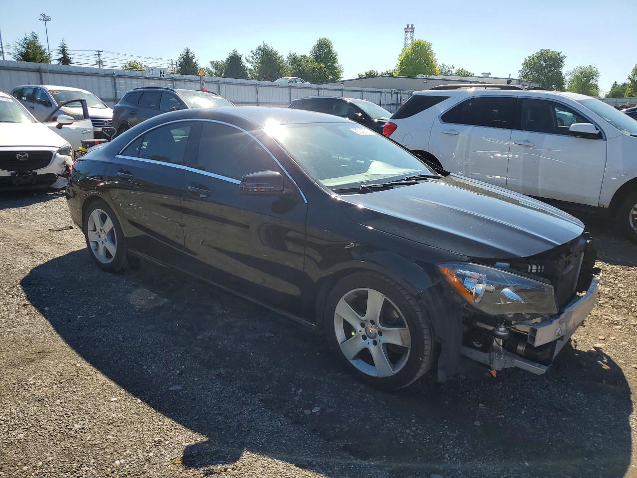2015 Mercedes-benz Cla 250 4matic Black vin: WDDSJ4GB9FN191598