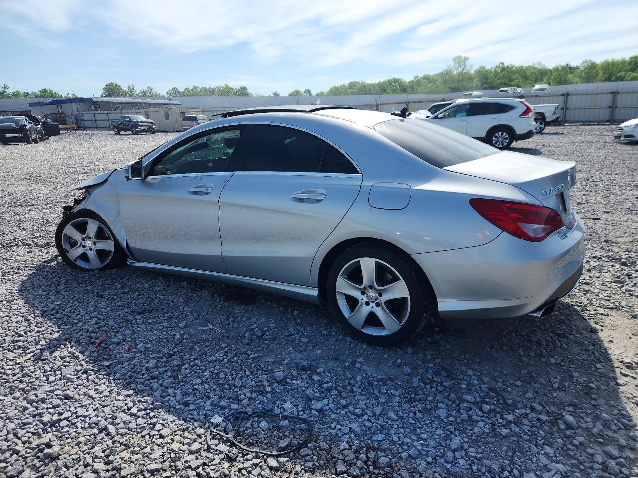 2015 Mercedes-benz Cla 250 4matic Silver vin: WDDSJ4GB9FN217830