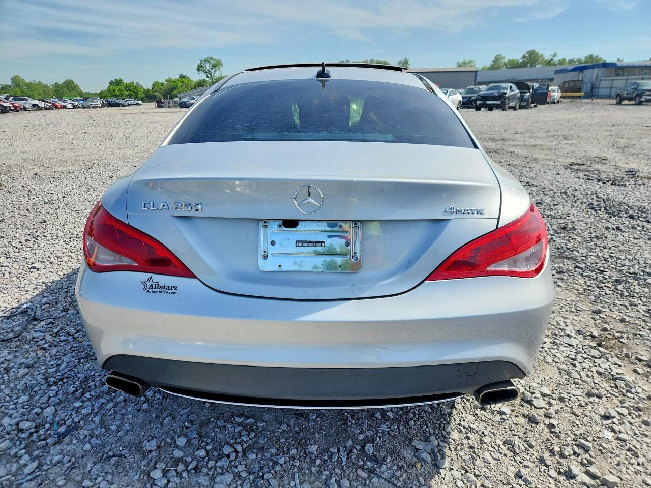 2015 Mercedes-benz Cla 250 4matic Silver vin: WDDSJ4GB9FN217830