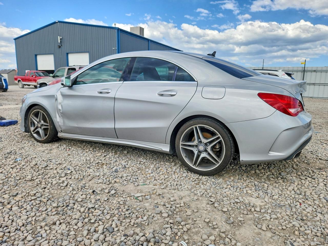 2015 Mercedes-benz Cla 250 4matic Silver vin: WDDSJ4GB9FN279132