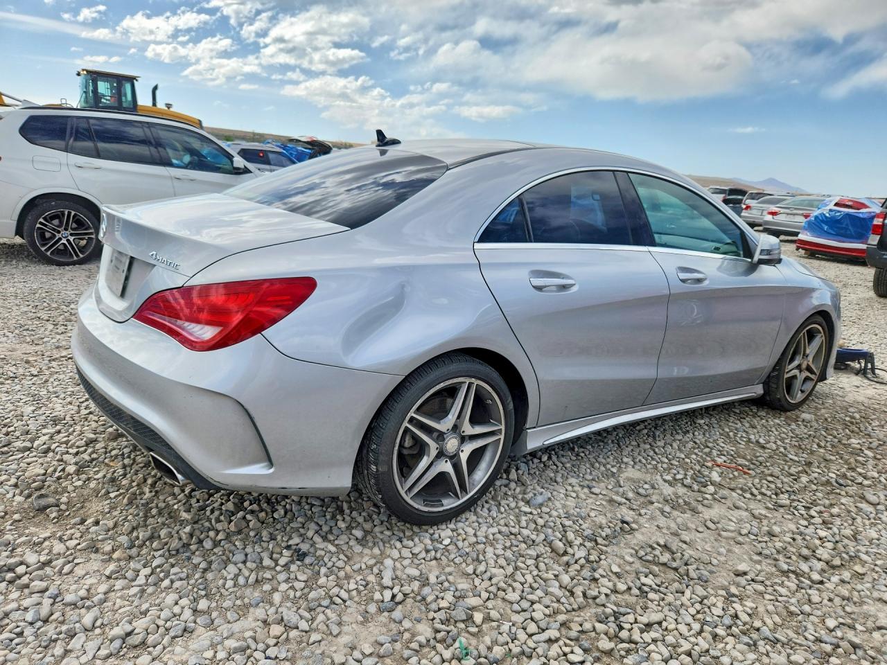 2015 Mercedes-benz Cla 250 4matic Silver vin: WDDSJ4GB9FN279132