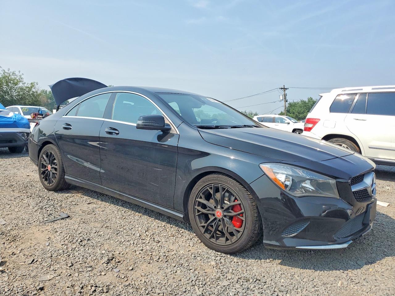 2018 Mercedes-benz Cla 250 4matic Черный vin: WDDSJ4GB9JN610252