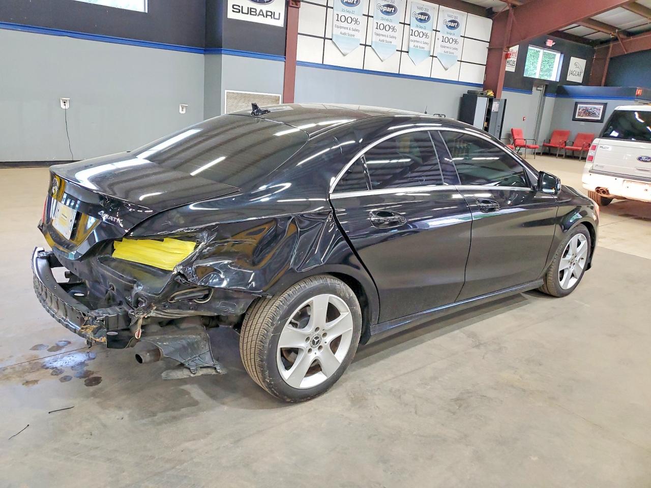 2019 Mercedes-benz Cla 250 4matic Черный vin: WDDSJ4GB9KN726794
