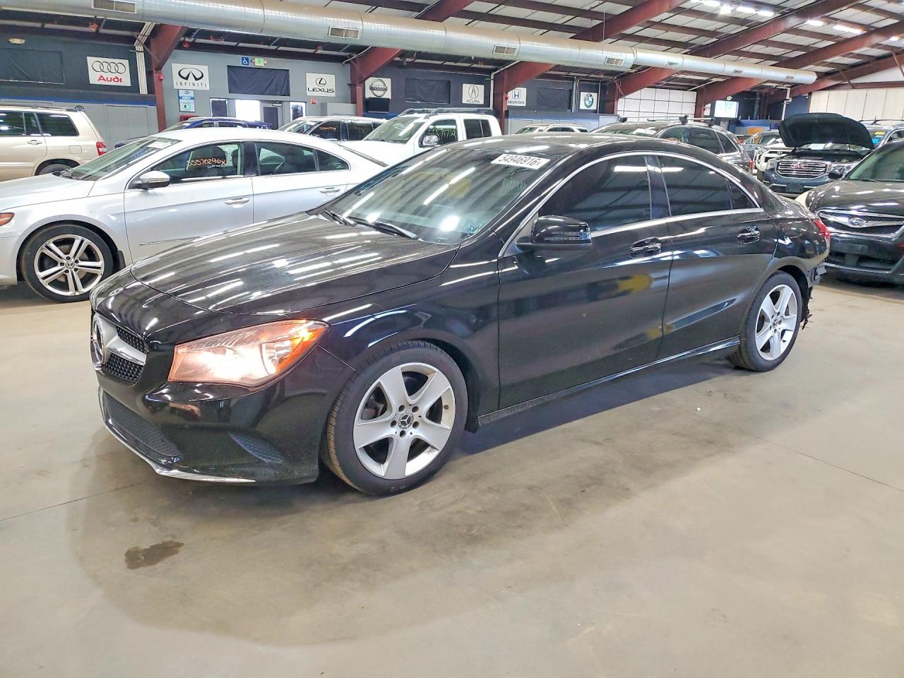 2019 Mercedes-benz Cla 250 4matic Black vin: WDDSJ4GB9KN726794