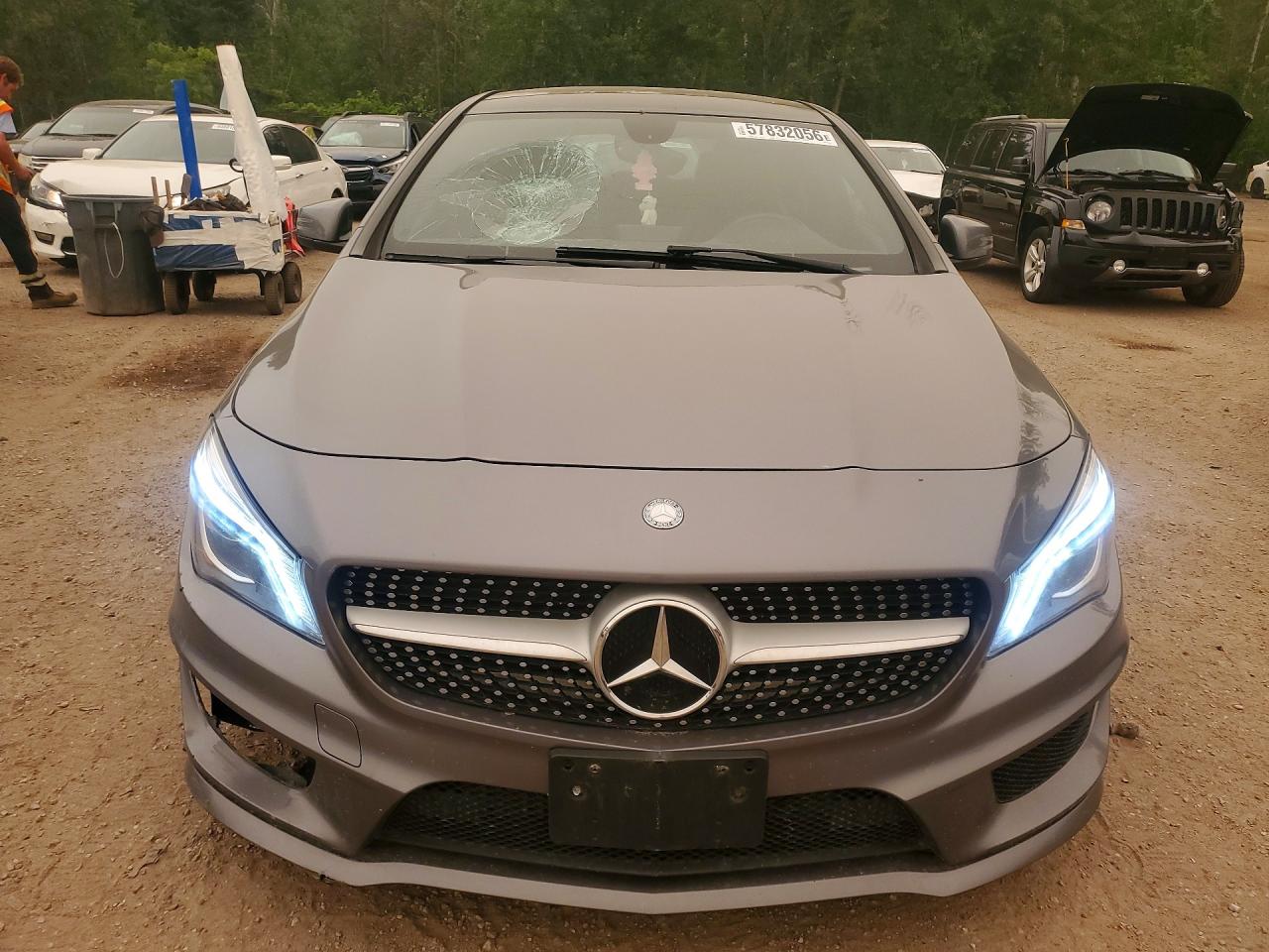 2014 Mercedes-benz Cla 250 4matic Gray vin: WDDSJ4GBXEN078225