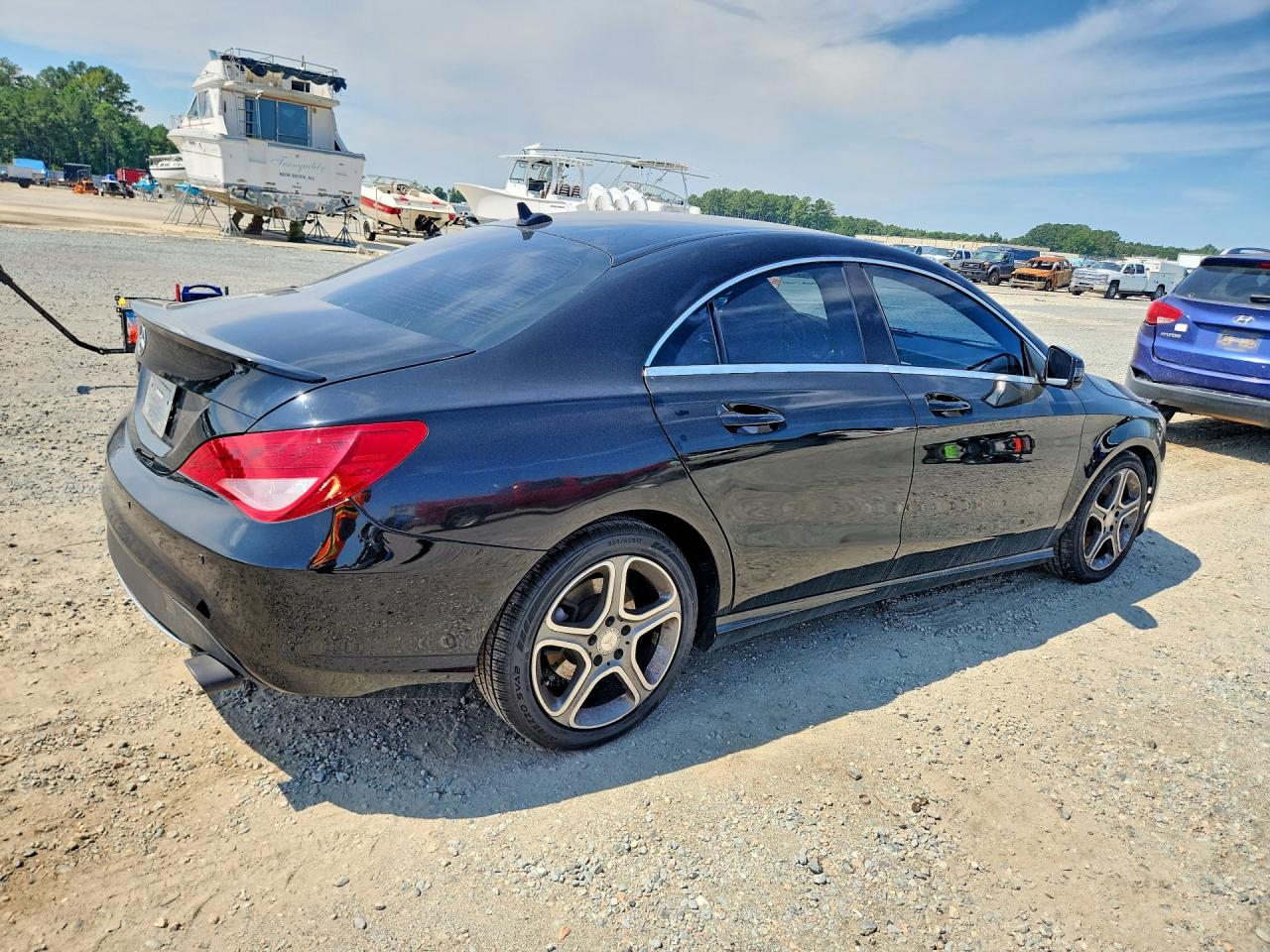 2014 Mercedes-benz Cla 250 4matic Black vin: WDDSJ4GBXEN122224