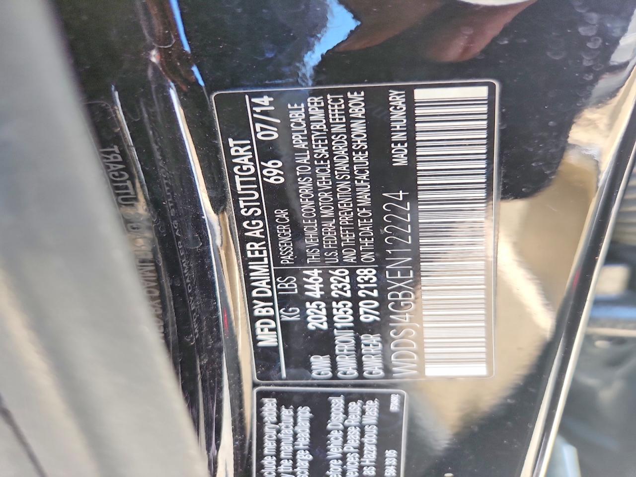 2014 Mercedes-benz Cla 250 4matic Black vin: WDDSJ4GBXEN122224