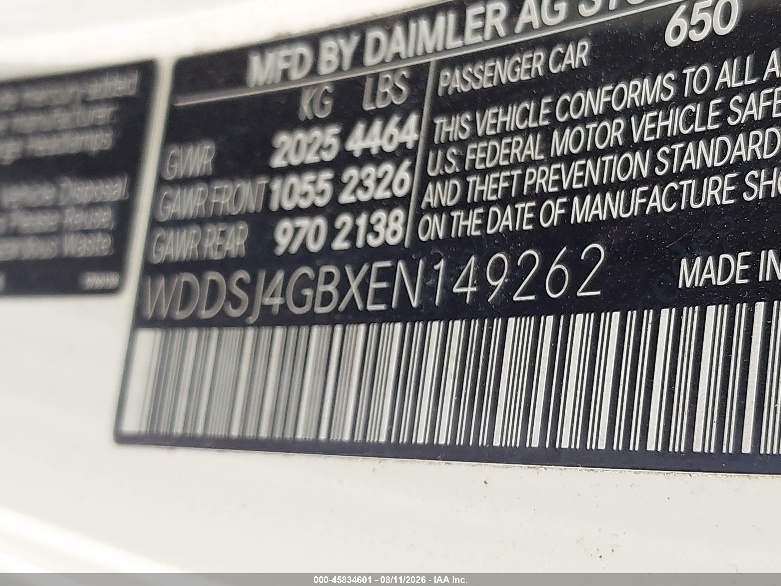 2014 Mercedes-benz Cla 250 4matic White vin: WDDSJ4GBXEN149262