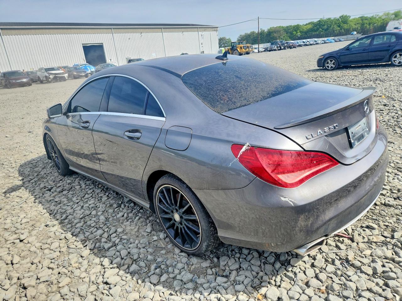 2014 Mercedes-benz Cla 250 4matic Серый vin: WDDSJ4GBXEN154882