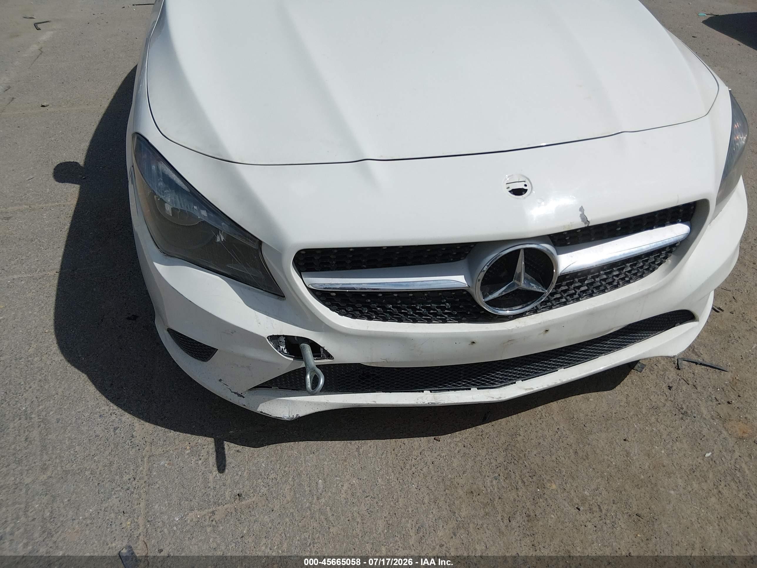 2015 Mercedes-benz Cla 250 4matic White vin: WDDSJ4GBXFN173465