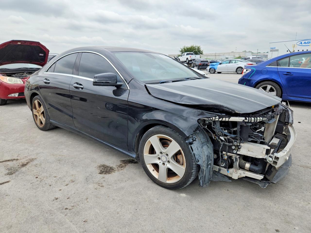2015 Mercedes-benz Cla 250 4matic Black vin: WDDSJ4GBXFN174440