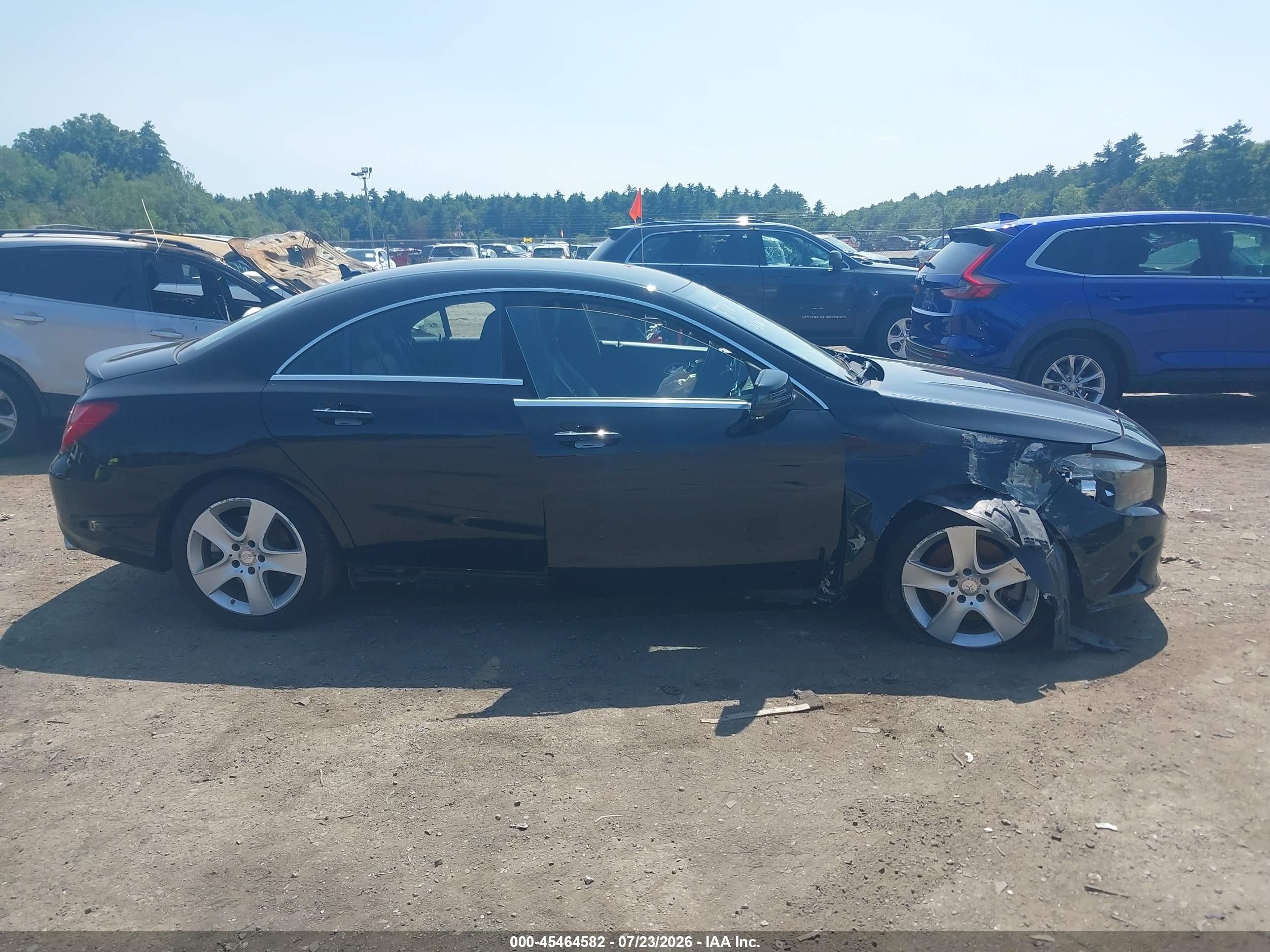 2015 Mercedes-benz Cla 250 4matic Black vin: WDDSJ4GBXFN200843