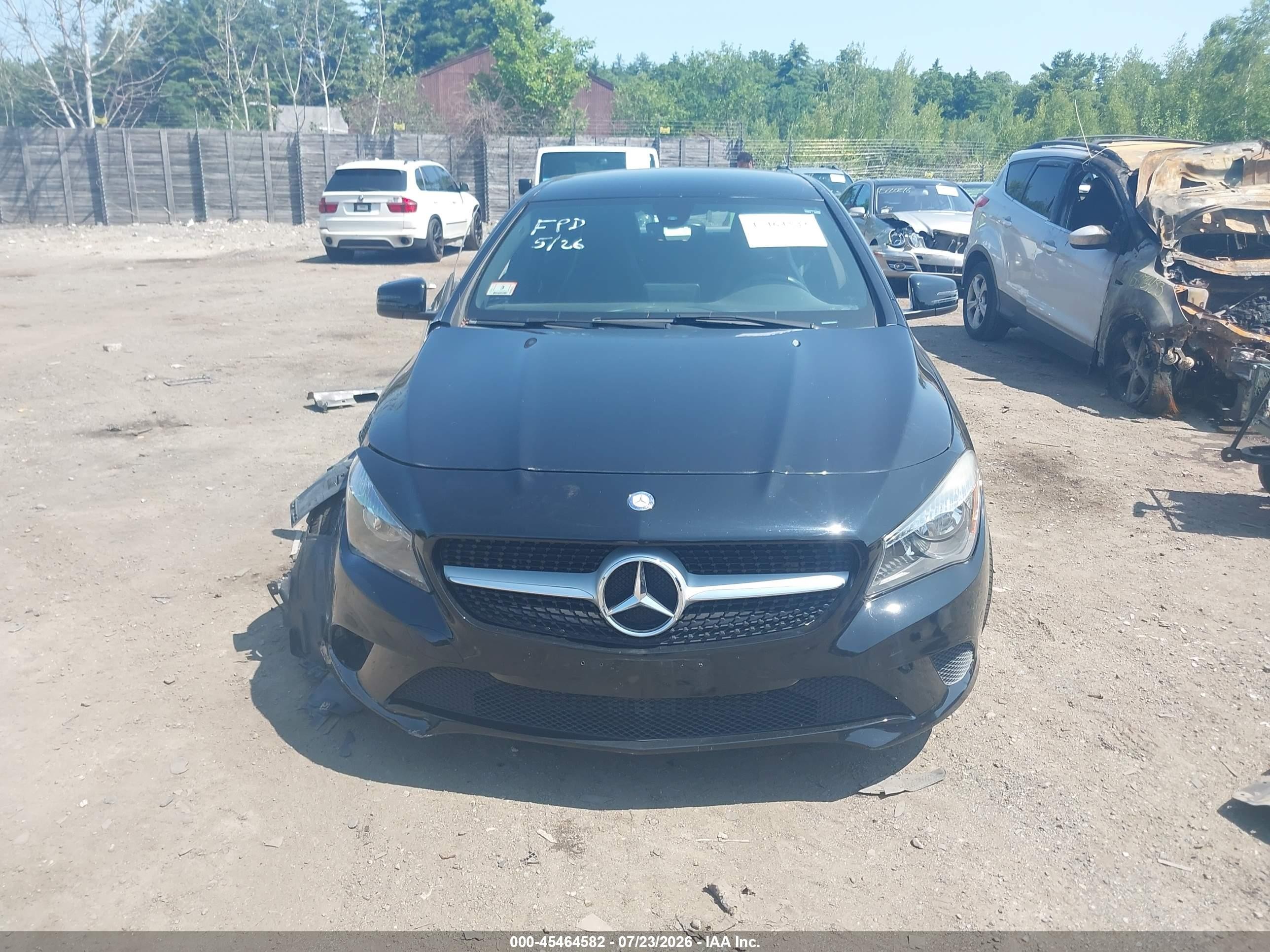 2015 Mercedes-benz Cla 250 4matic Black vin: WDDSJ4GBXFN200843