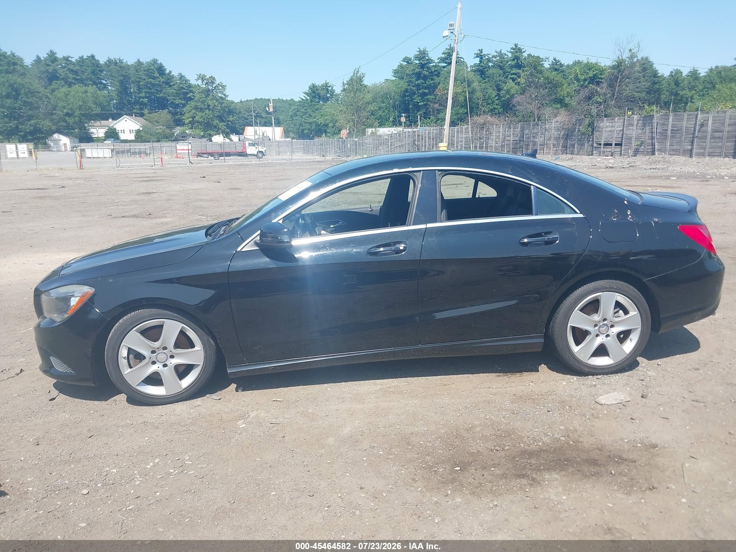 2015 Mercedes-benz Cla 250 4matic Black vin: WDDSJ4GBXFN200843