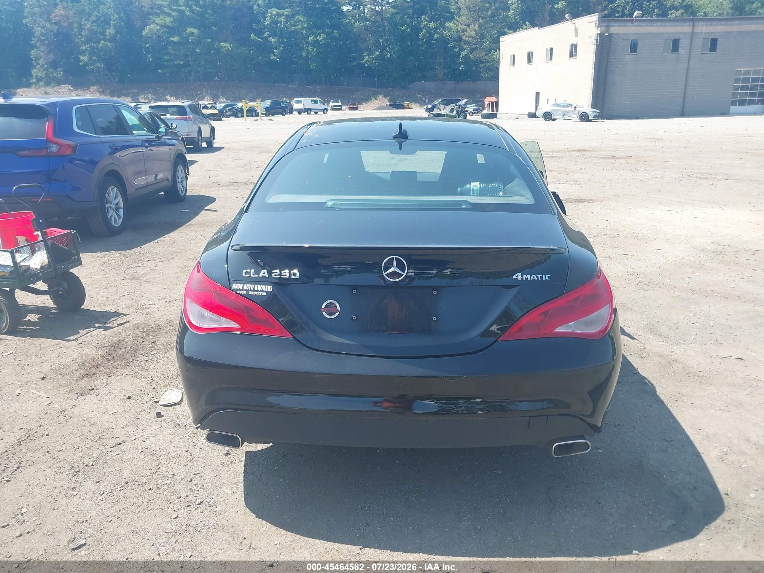 2015 Mercedes-benz Cla 250 4matic Black vin: WDDSJ4GBXFN200843