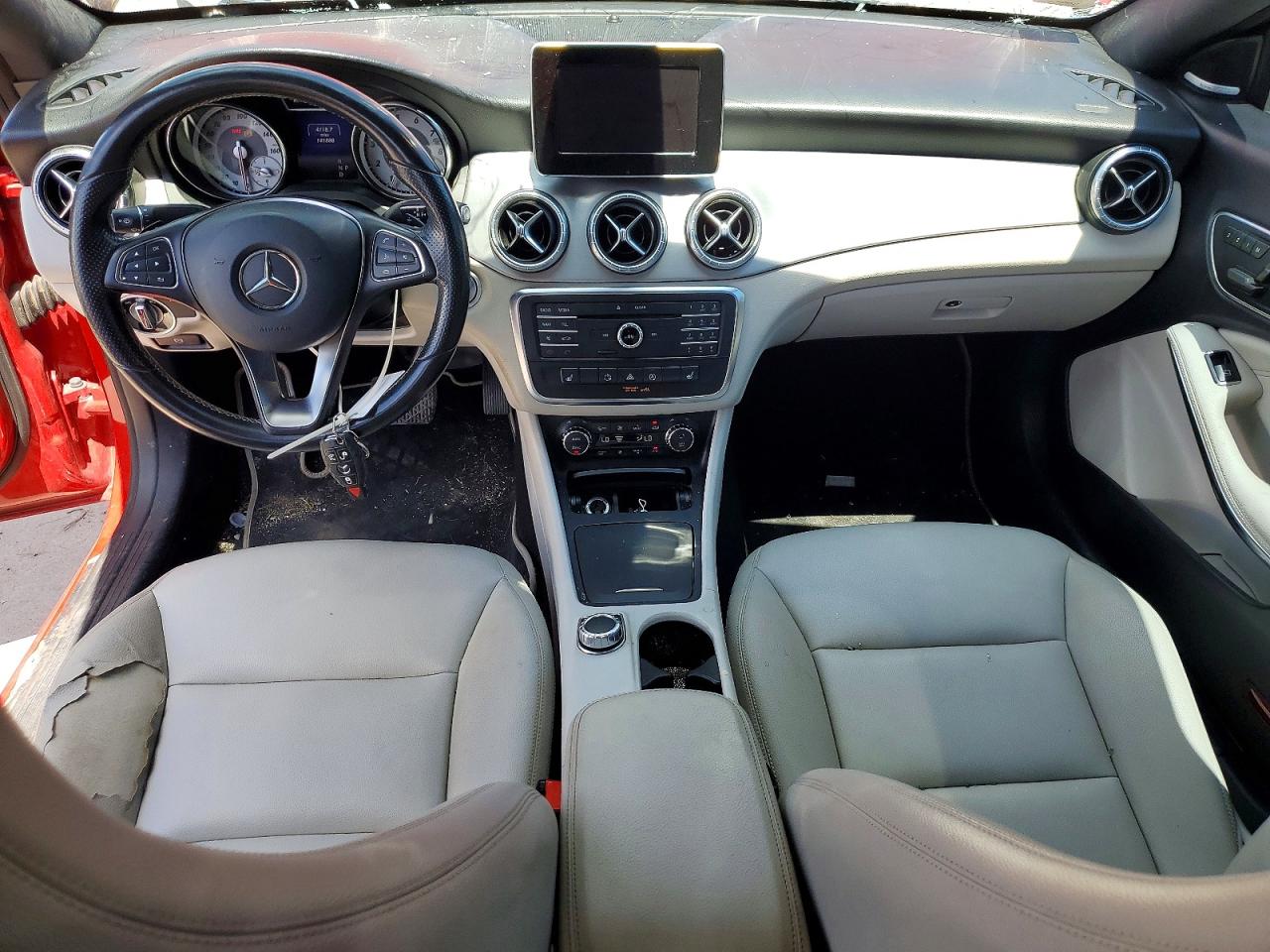 2015 Mercedes-benz Cla 250 4matic Красный vin: WDDSJ4GBXFN269354