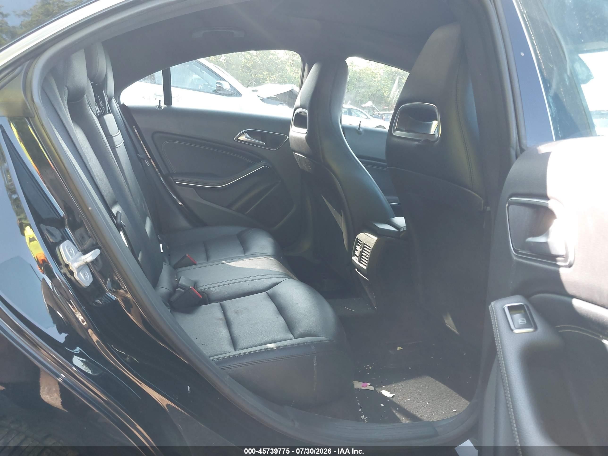 2015 Mercedes-benz Cla 250 4matic Black vin: WDDSJ4GBXFN272786