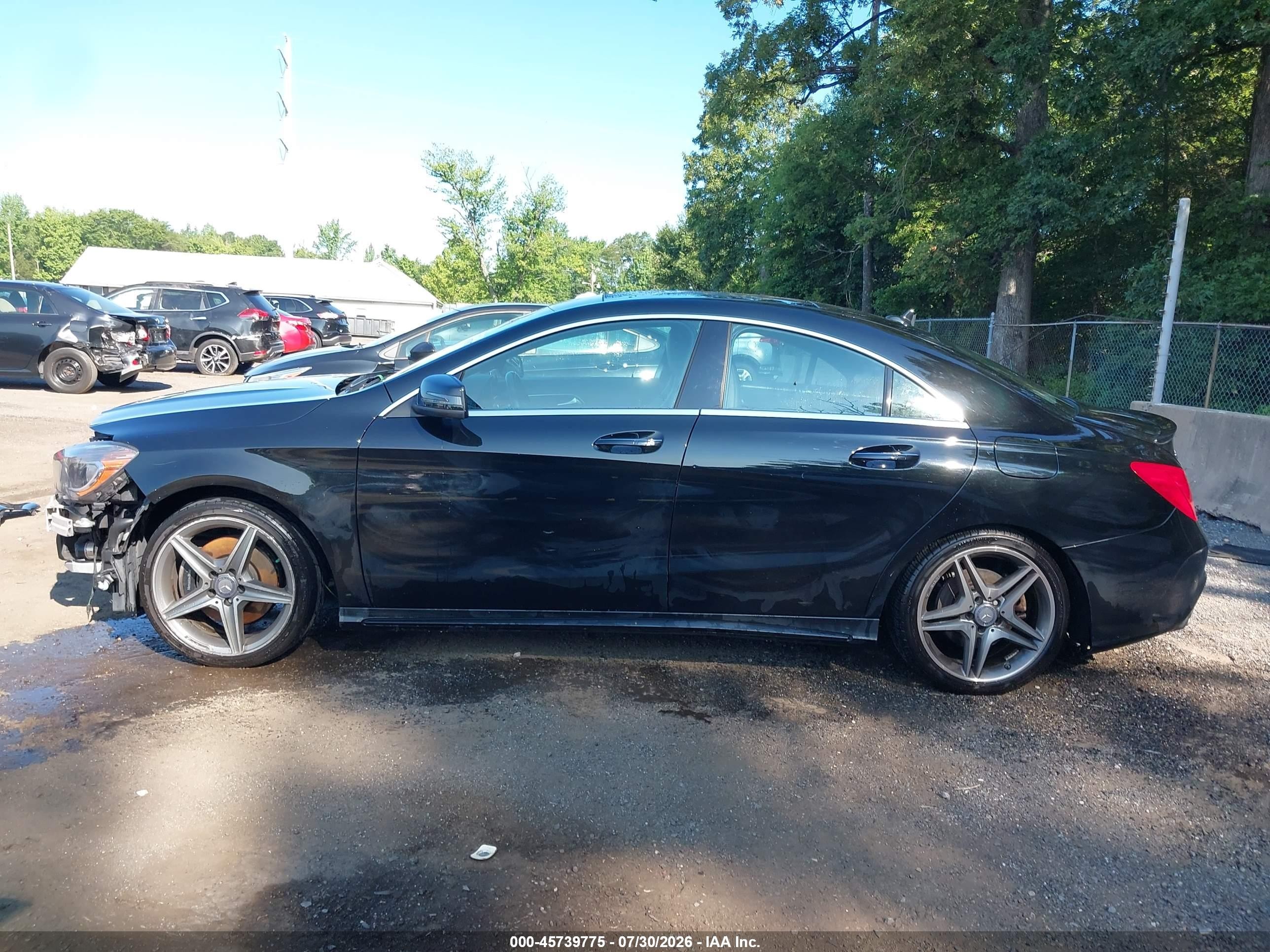 2015 Mercedes-benz Cla 250 4matic Black vin: WDDSJ4GBXFN272786