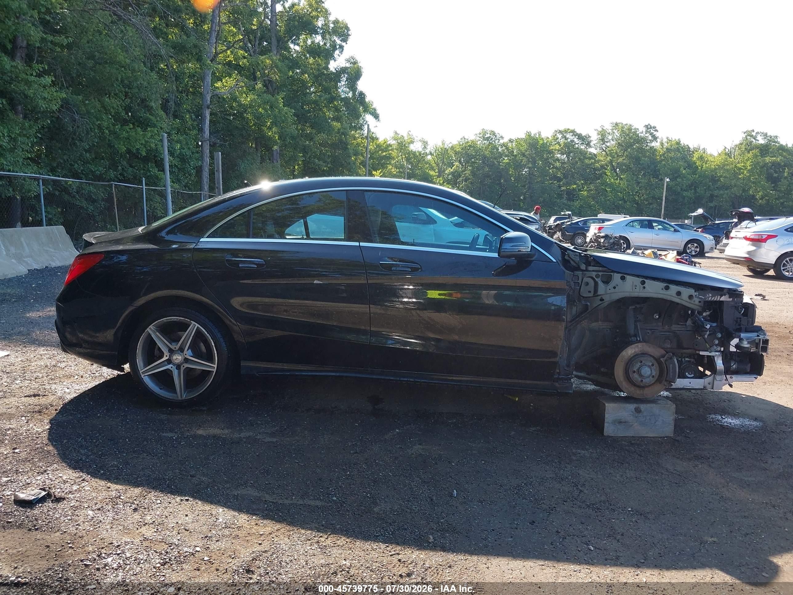 2015 Mercedes-benz Cla 250 4matic Black vin: WDDSJ4GBXFN272786