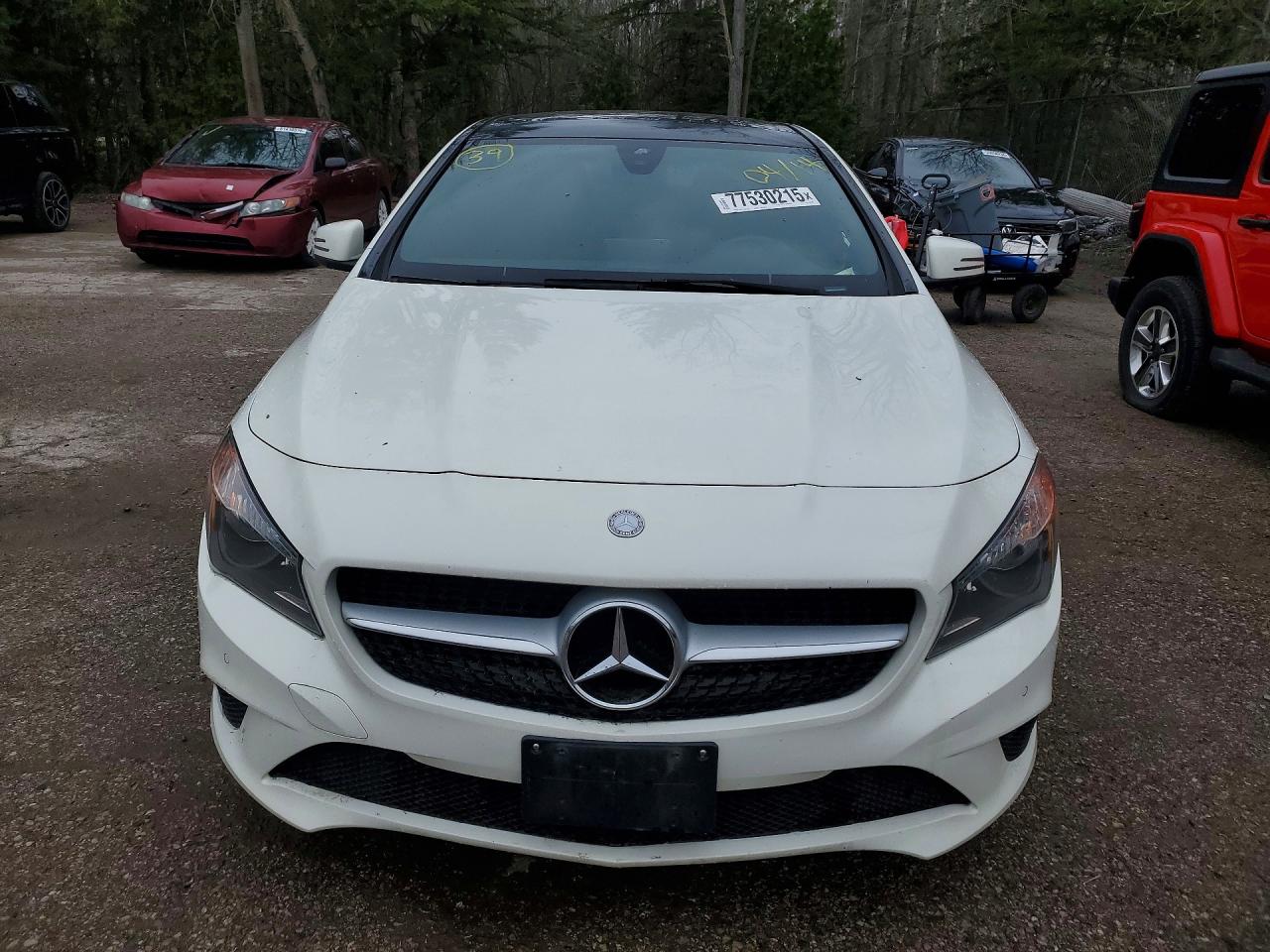 2015 Mercedes-benz Cla 250 4matic White vin: WDDSJ4GBXFN281732