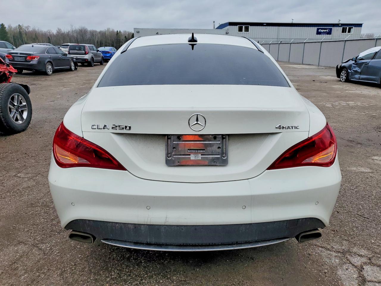 2015 Mercedes-benz Cla 250 4matic White vin: WDDSJ4GBXFN281732