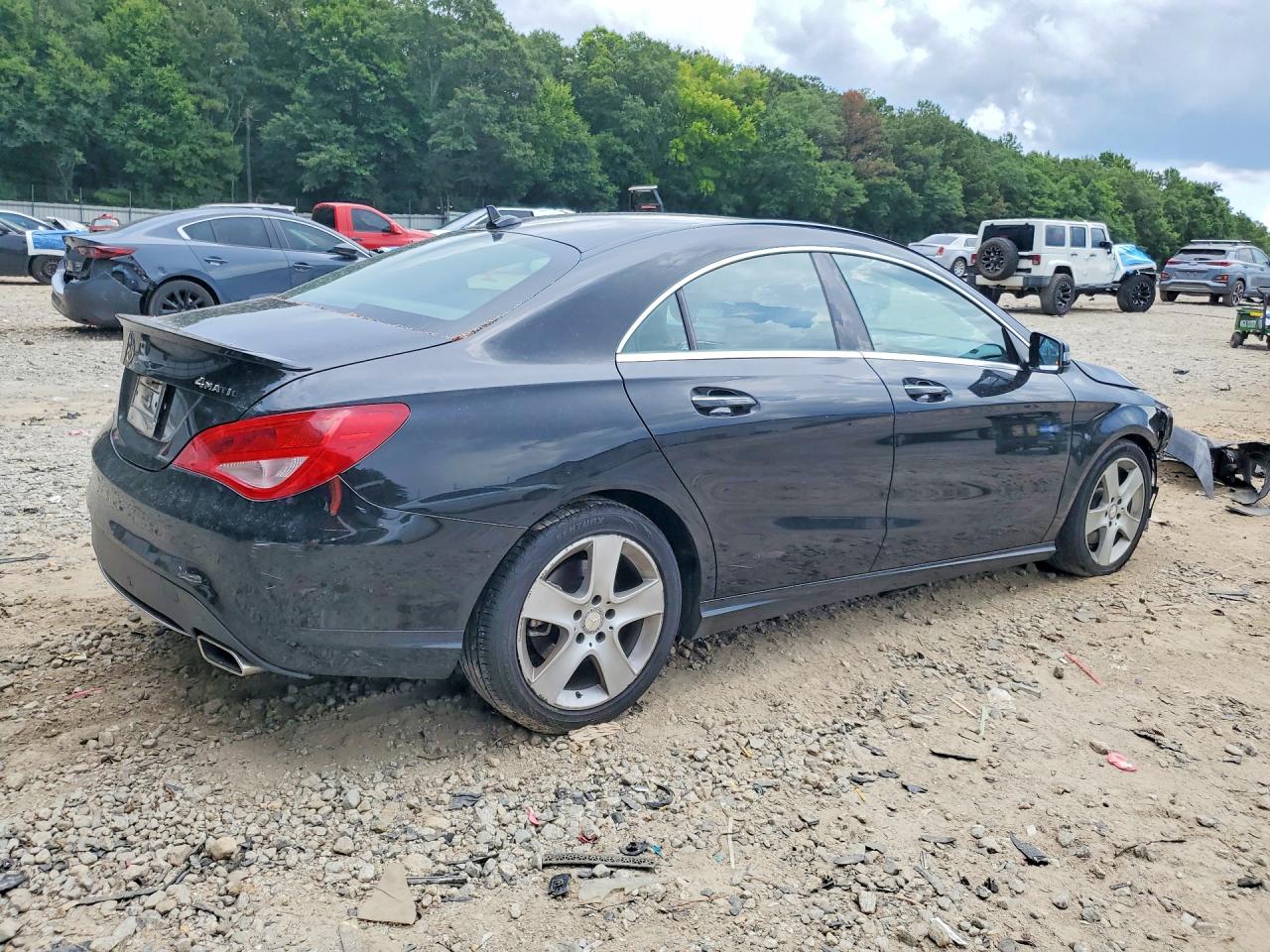 2016 Mercedes-benz Cla 250 4matic Черный vin: WDDSJ4GBXGN293591