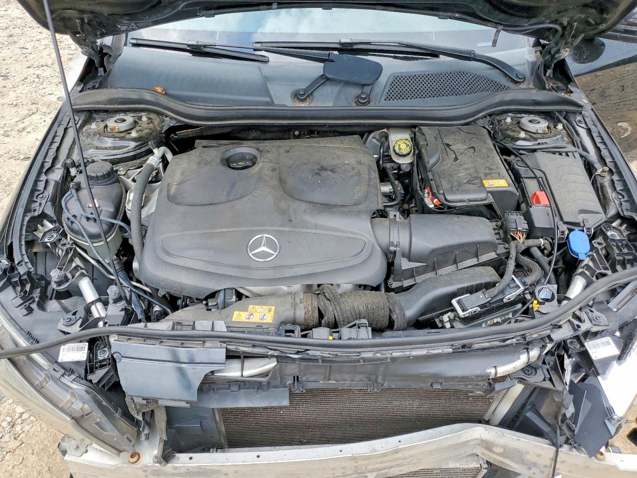 2016 Mercedes-benz Cla 250 4matic Черный vin: WDDSJ4GBXGN293591