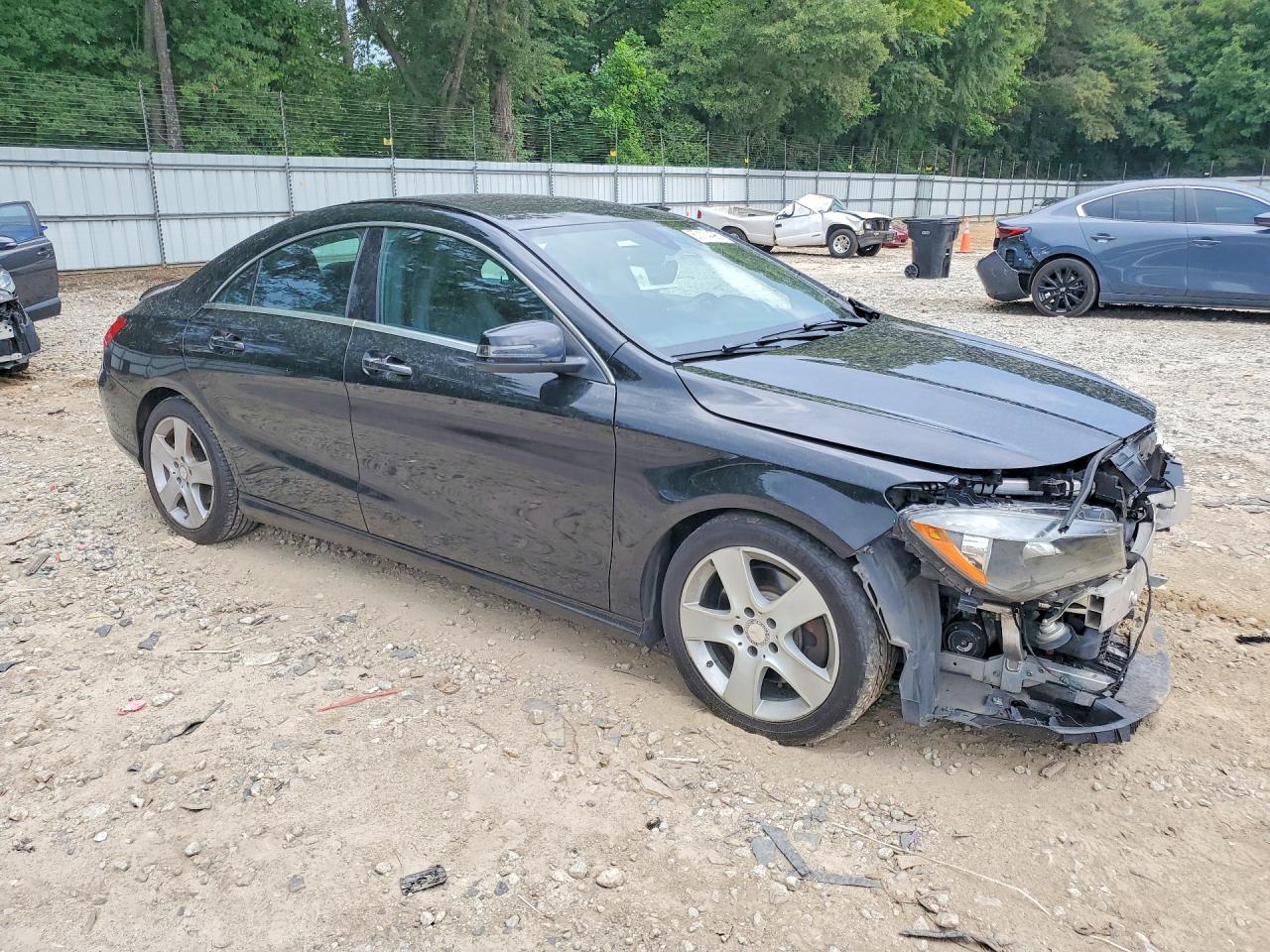 2016 Mercedes-benz Cla 250 4matic Черный vin: WDDSJ4GBXGN293591