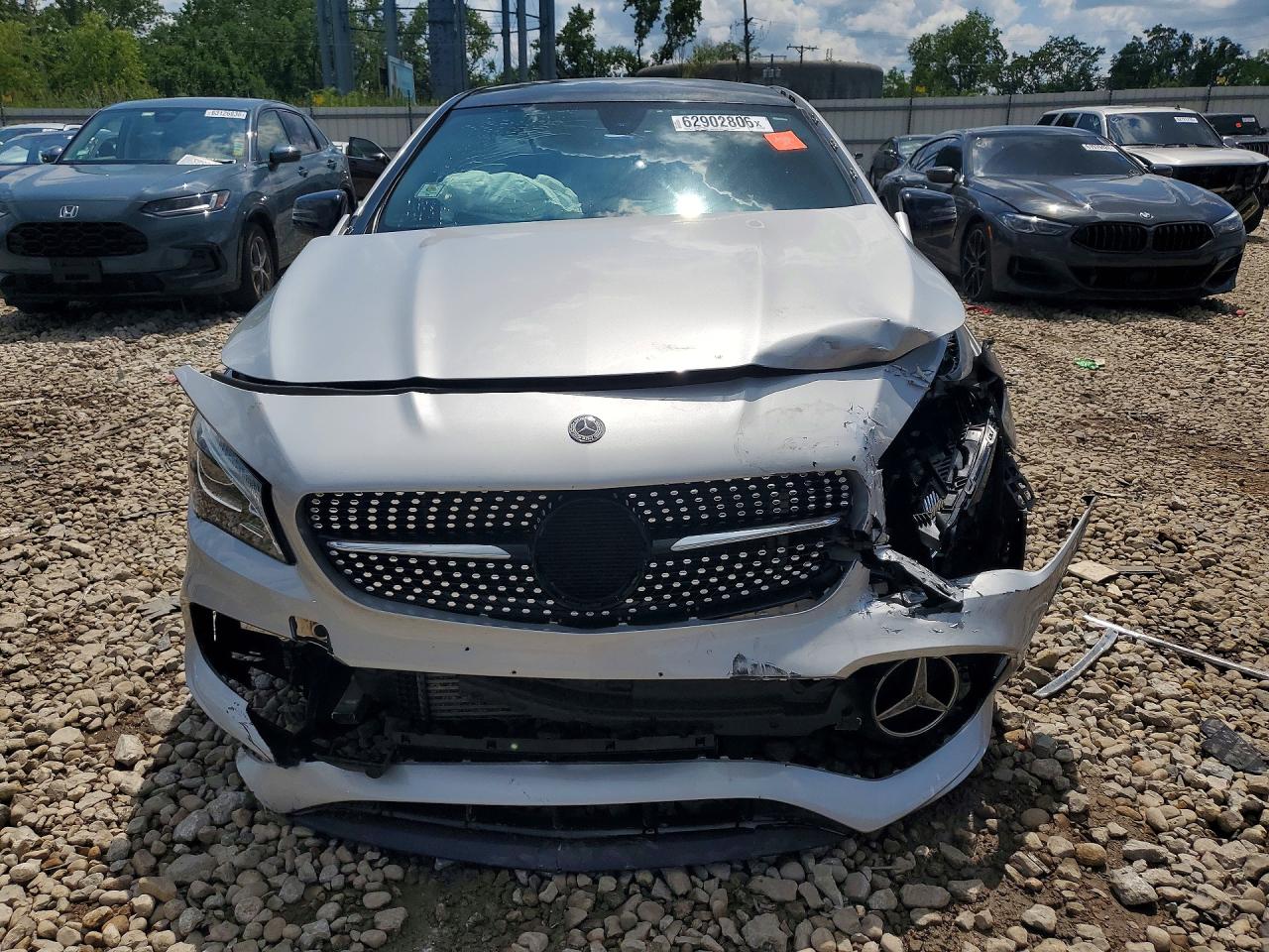 2018 Mercedes-benz Cla 250 4matic Серебряный vin: WDDSJ4GBXJN539546