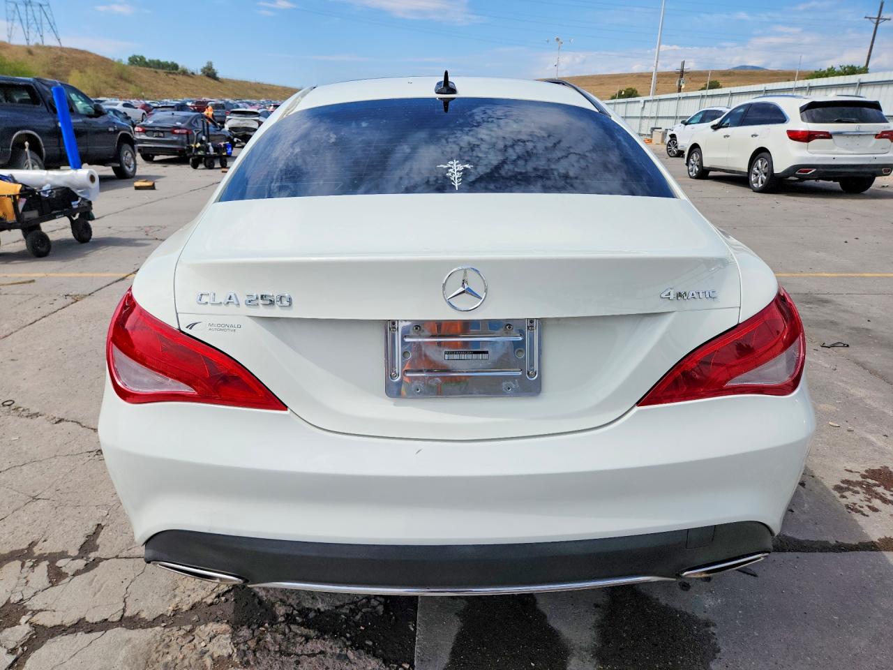 2018 Mercedes-benz Cla 250 4matic White vin: WDDSJ4GBXJN563541