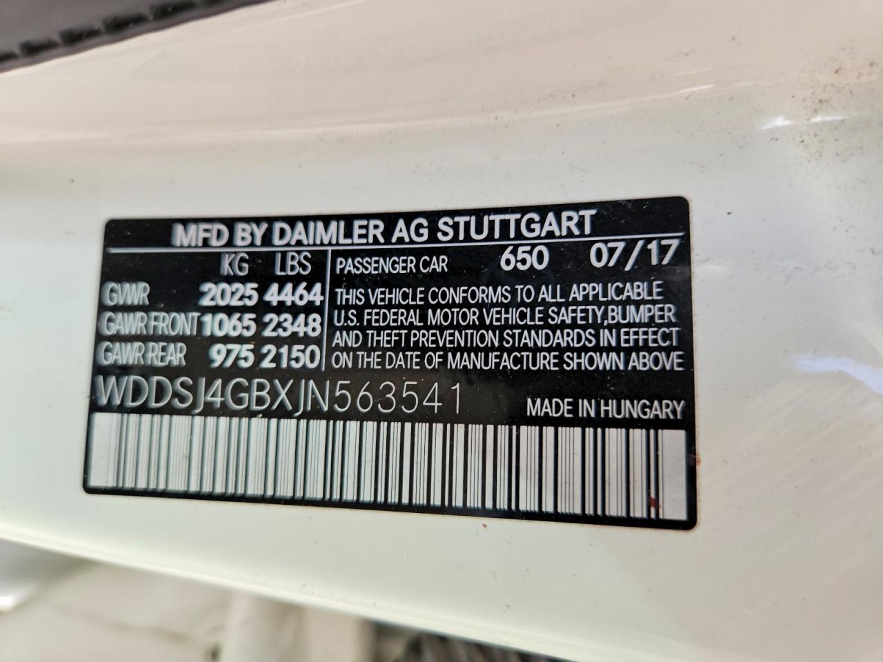 2018 Mercedes-benz Cla 250 4matic White vin: WDDSJ4GBXJN563541