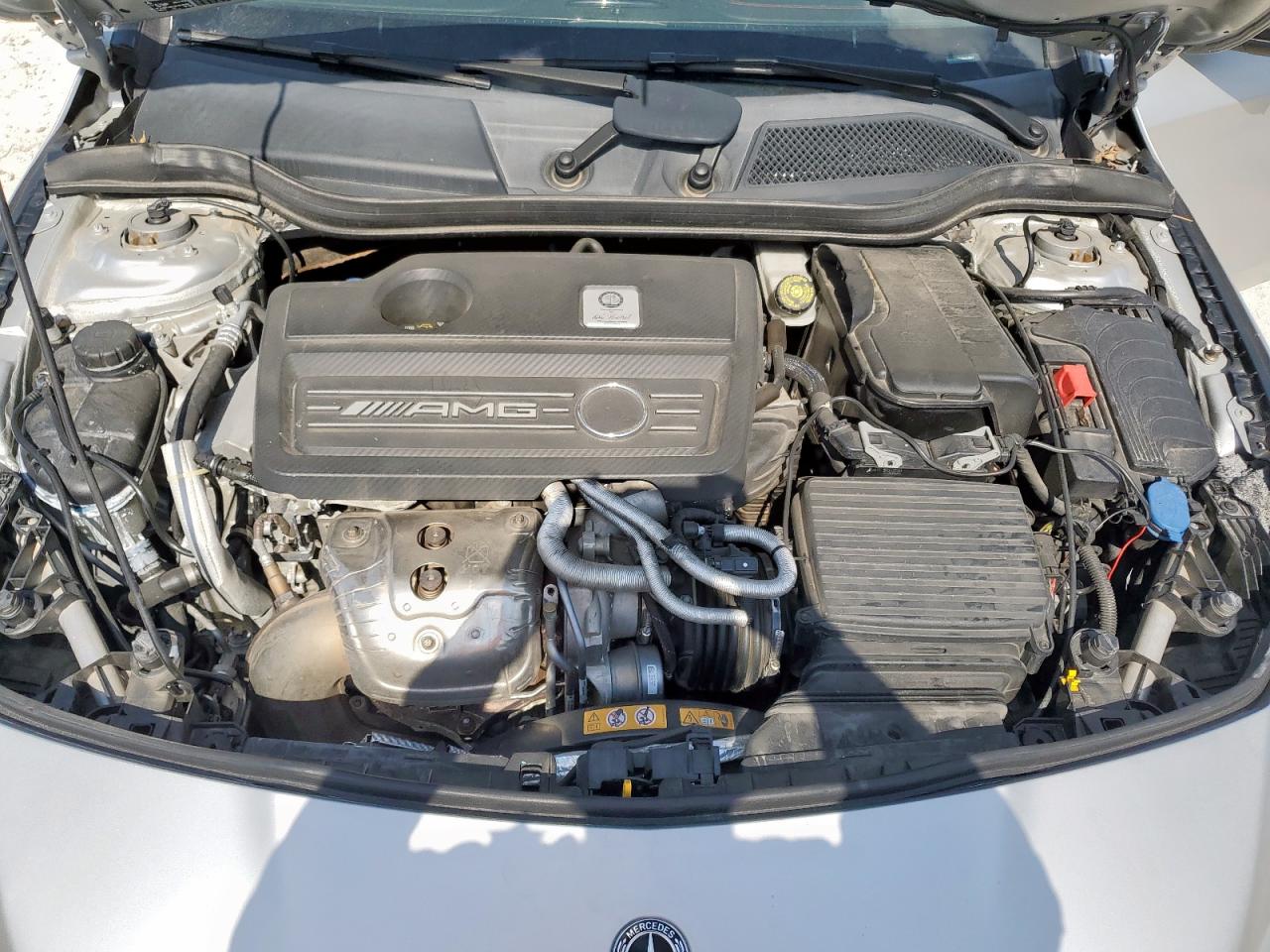 2018 Mercedes-benz Cla 45 Amg Silver vin: WDDSJ5CB0JN604867