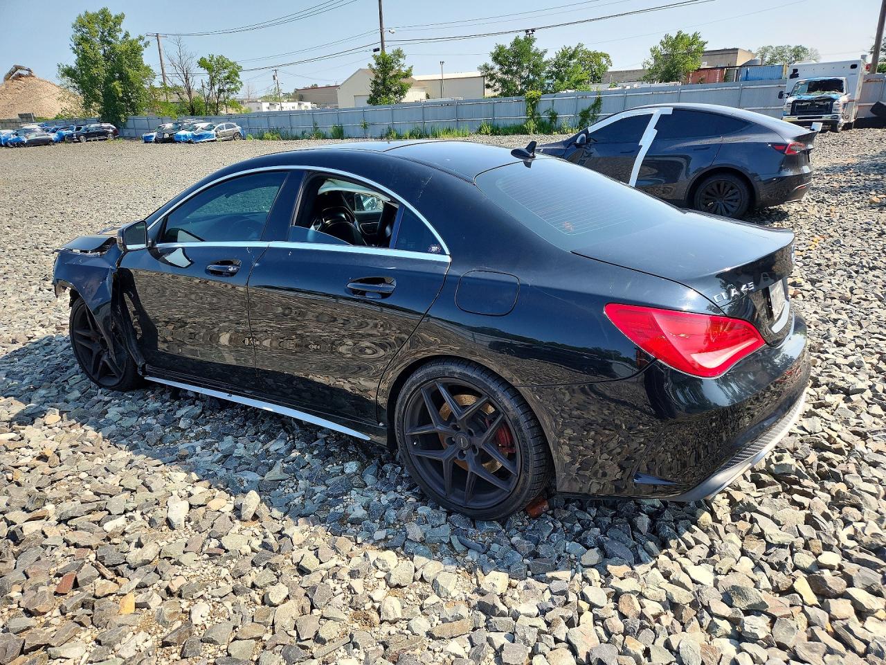2014 Mercedes-benz Cla 45 Amg Black vin: WDDSJ5CB1EN082854