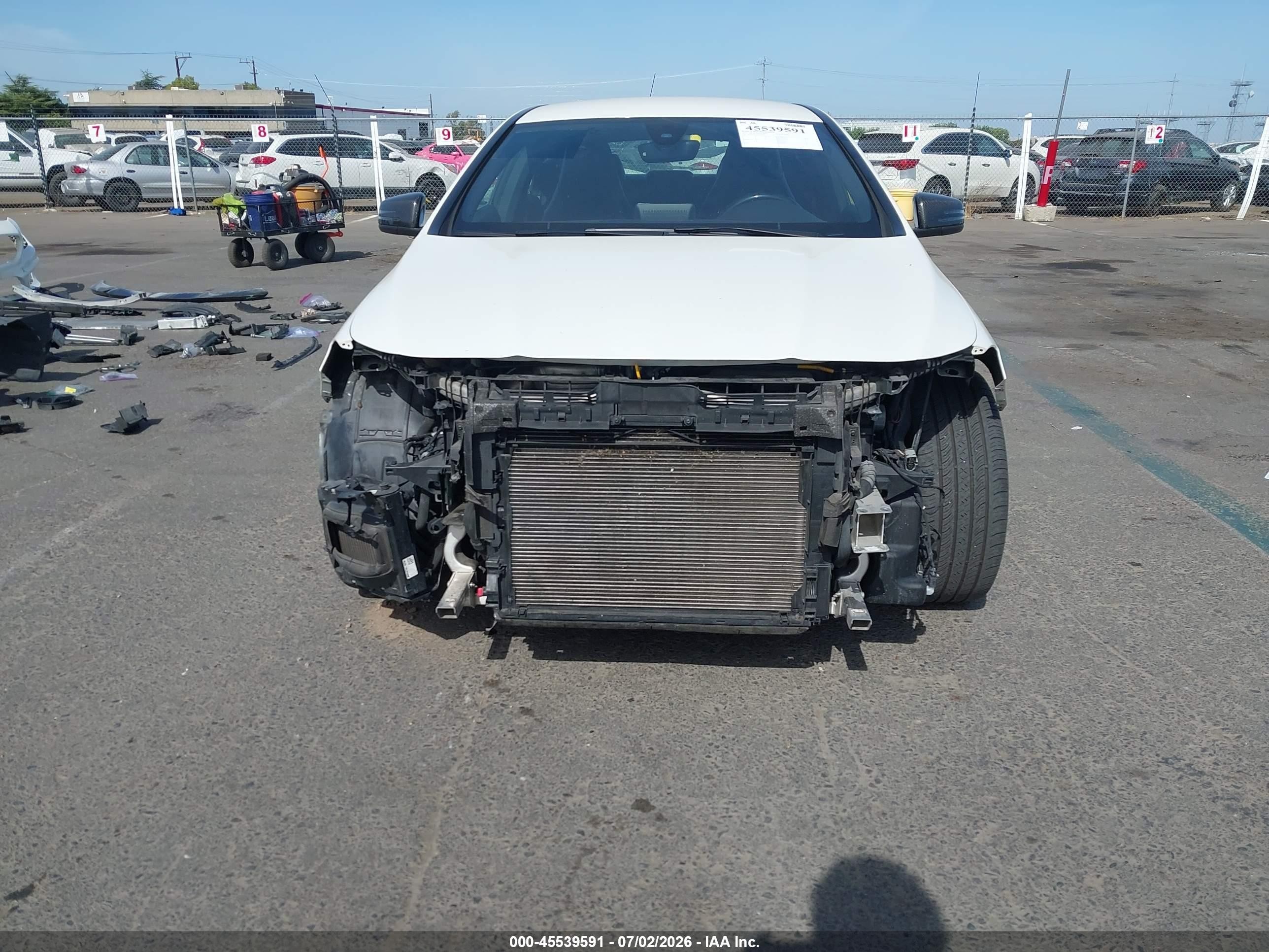 2015 Mercedes-benz Cla 45 Amg 4matic White vin: WDDSJ5CB1FN196046