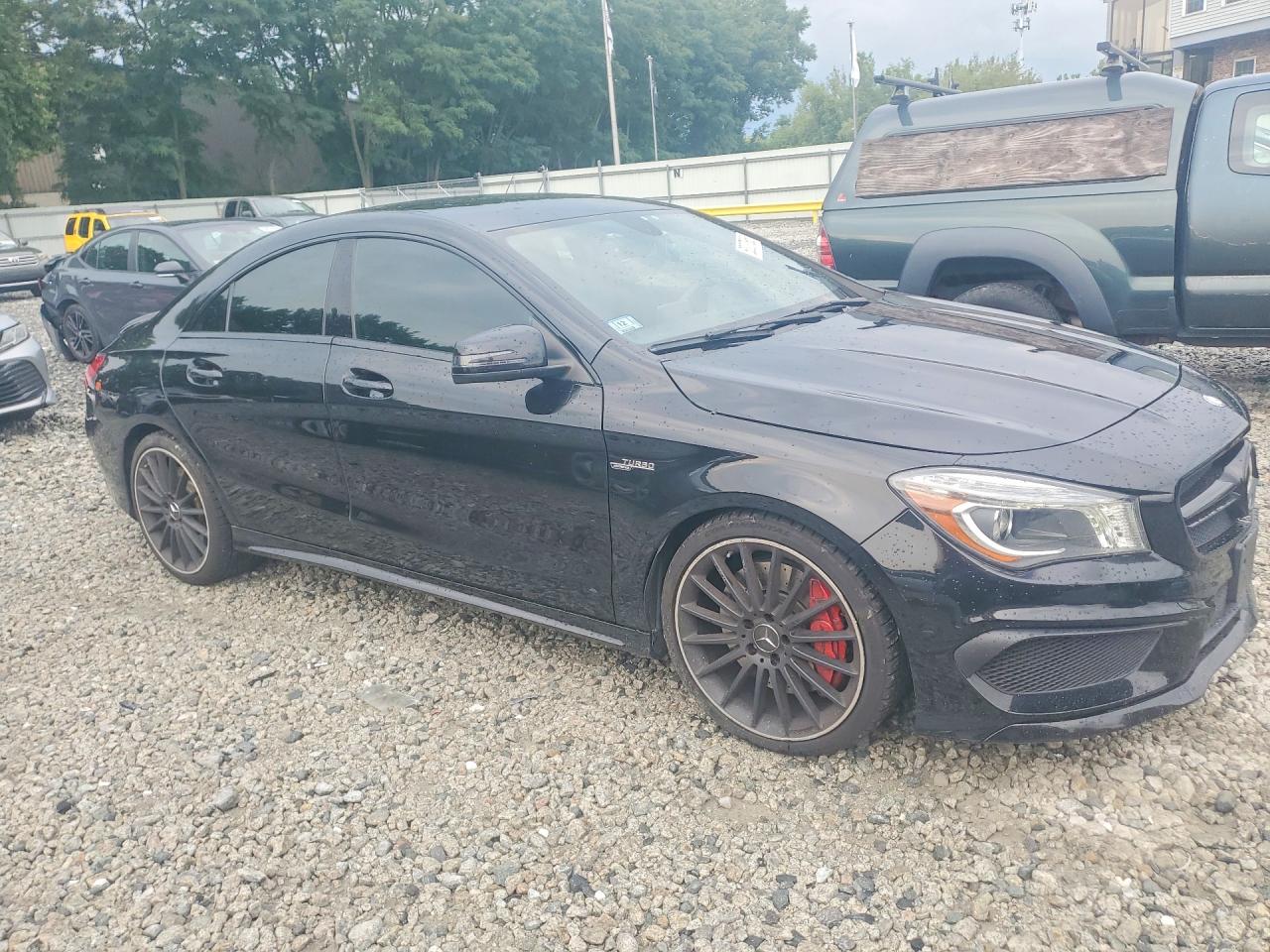 2014 Mercedes-benz Cla 45 Amg Black vin: WDDSJ5CB2EN126098