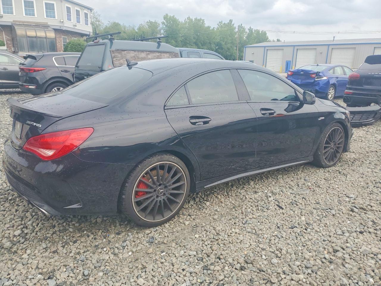 2014 Mercedes-benz Cla 45 Amg Black vin: WDDSJ5CB2EN126098
