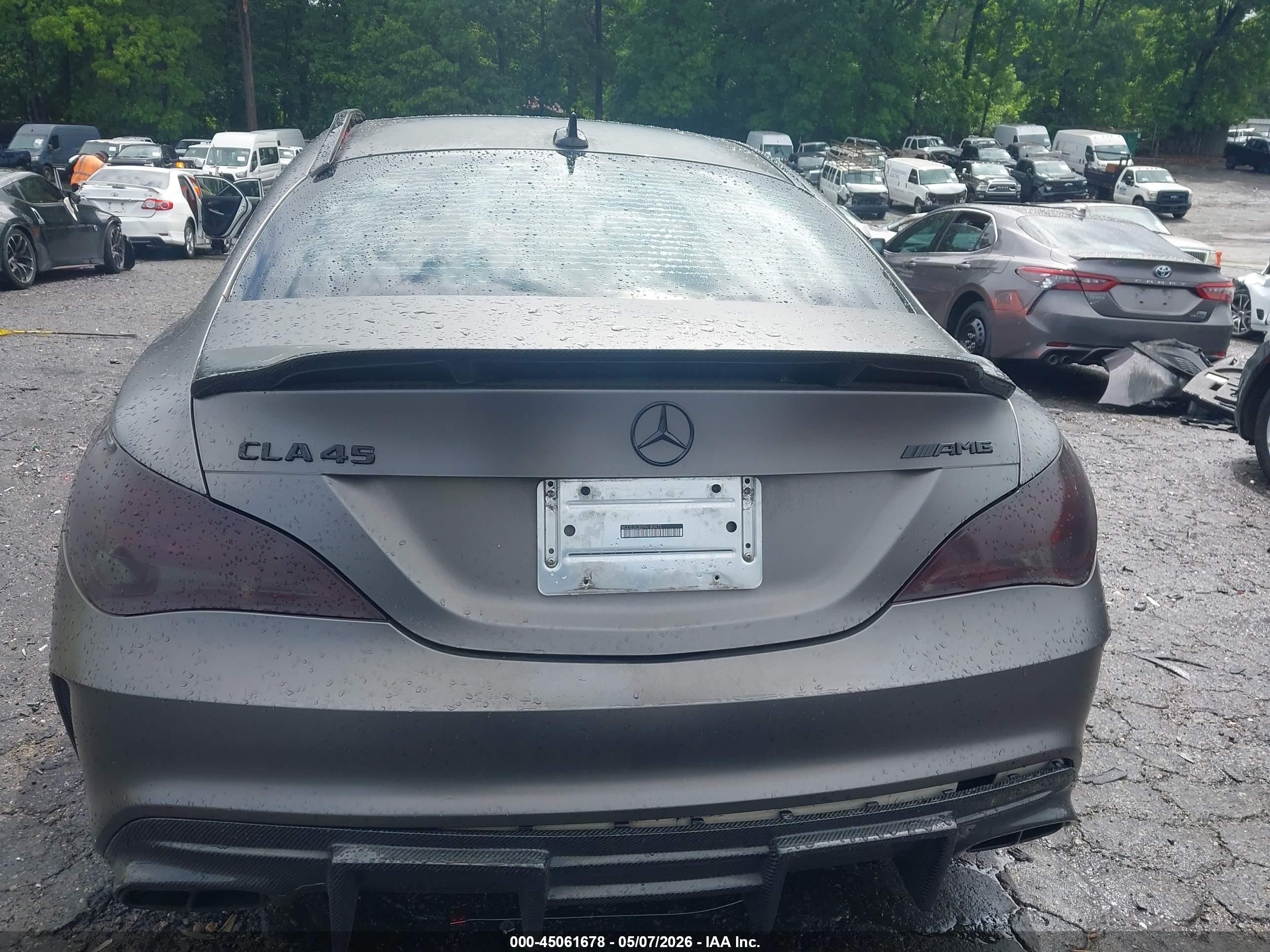 2015 Mercedes-benz Cla 45 Amg 4matic Gray vin: WDDSJ5CB2FN180972
