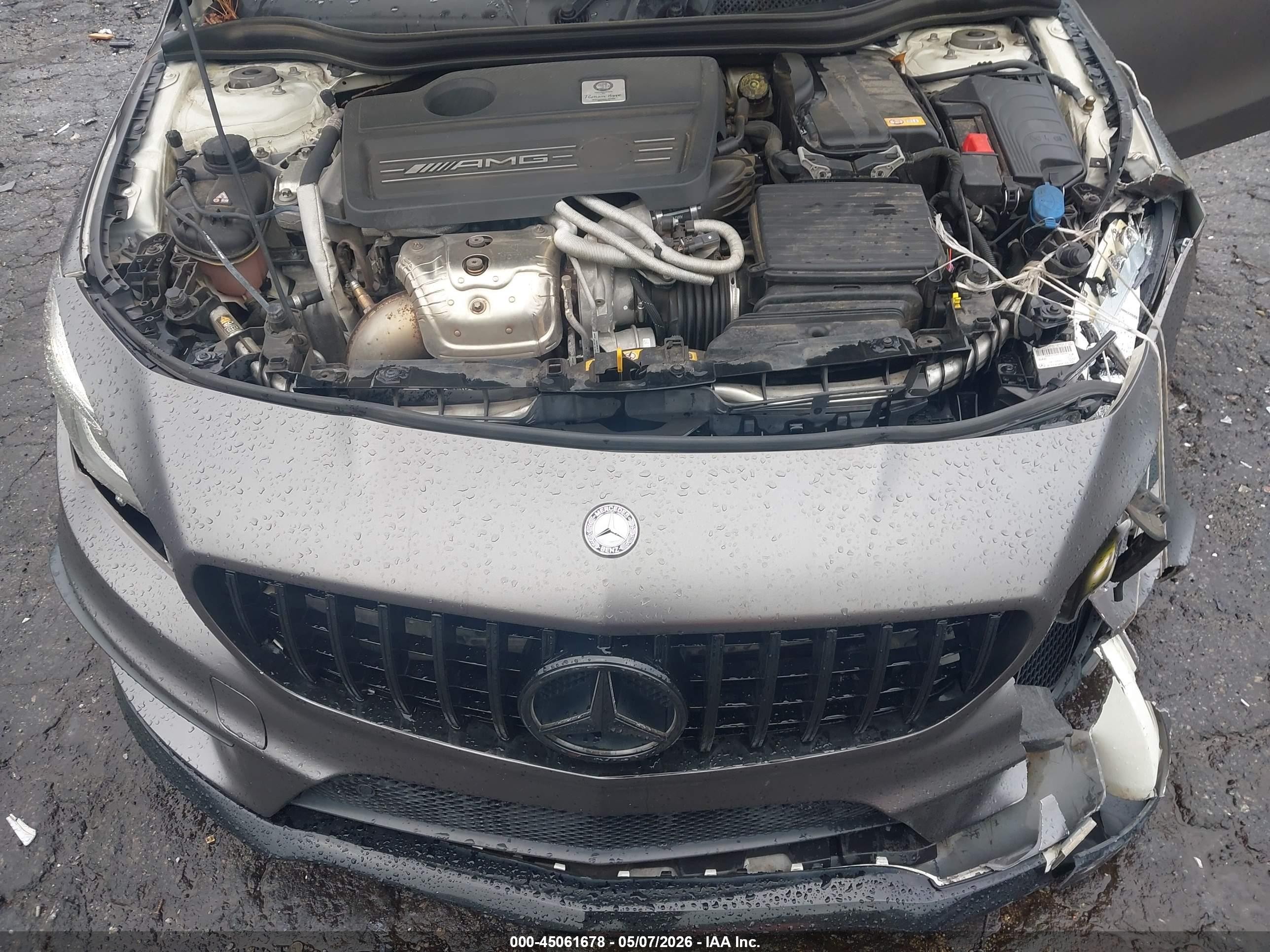 2015 Mercedes-benz Cla 45 Amg 4matic Gray vin: WDDSJ5CB2FN180972