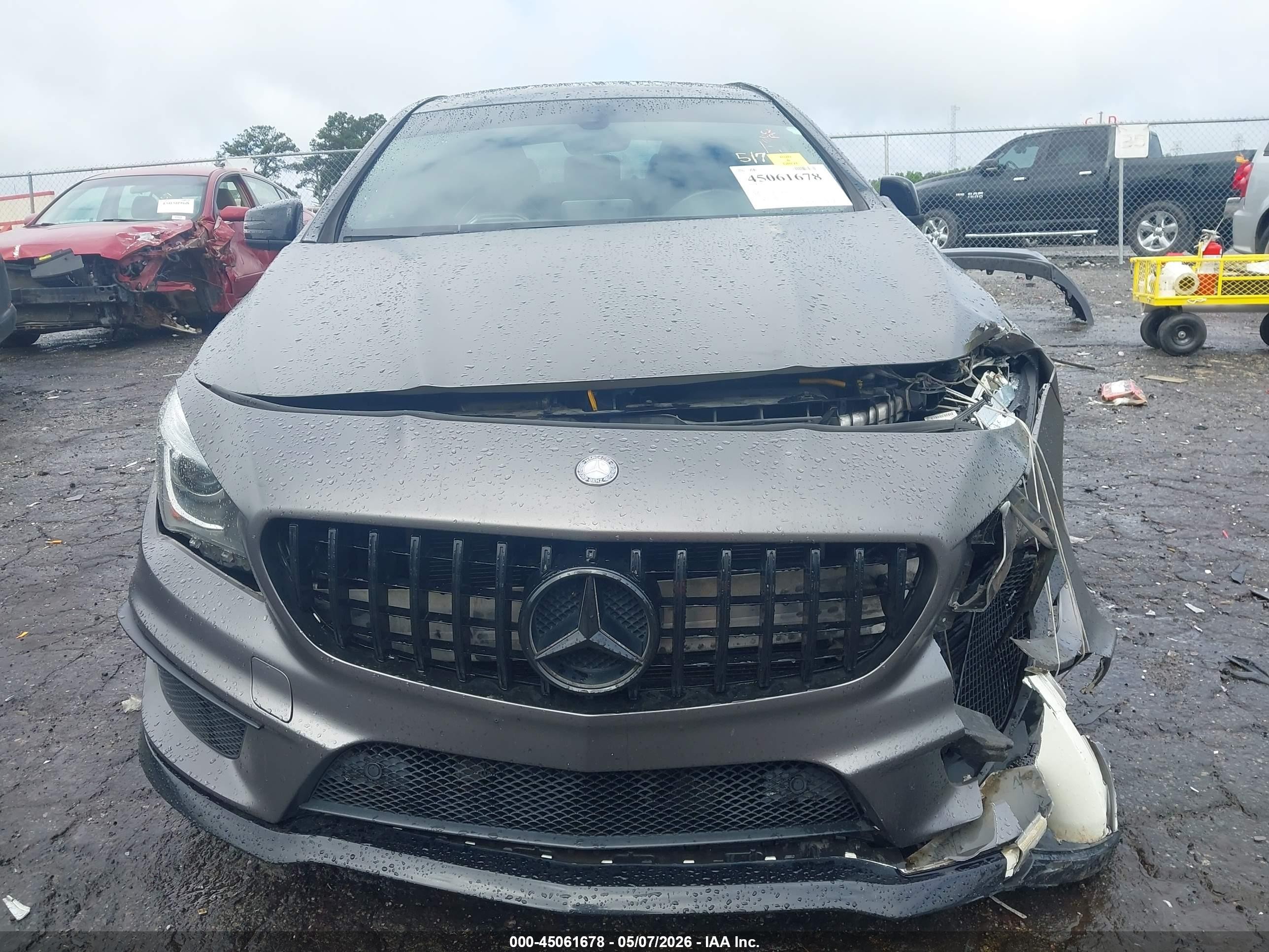 2015 Mercedes-benz Cla 45 Amg 4matic Gray vin: WDDSJ5CB2FN180972