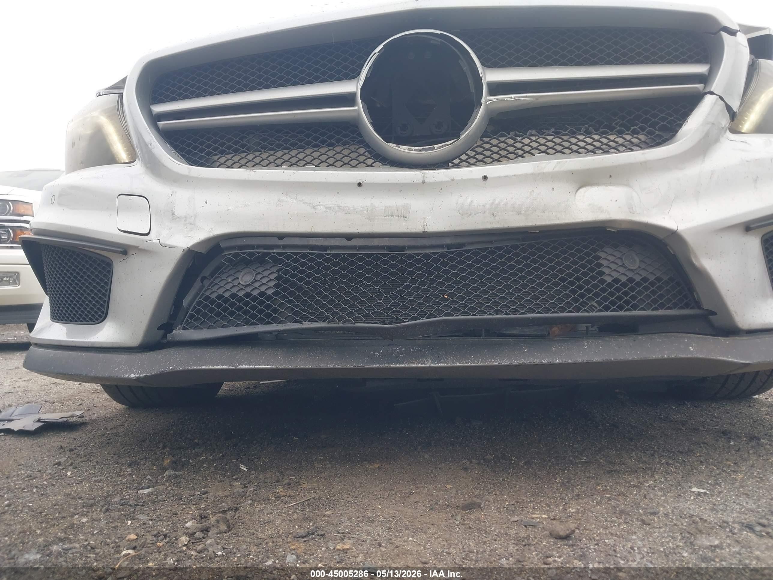 2014 Mercedes-benz Cla 45 Amg 4matic Серебряный vin: WDDSJ5CB3EN045871