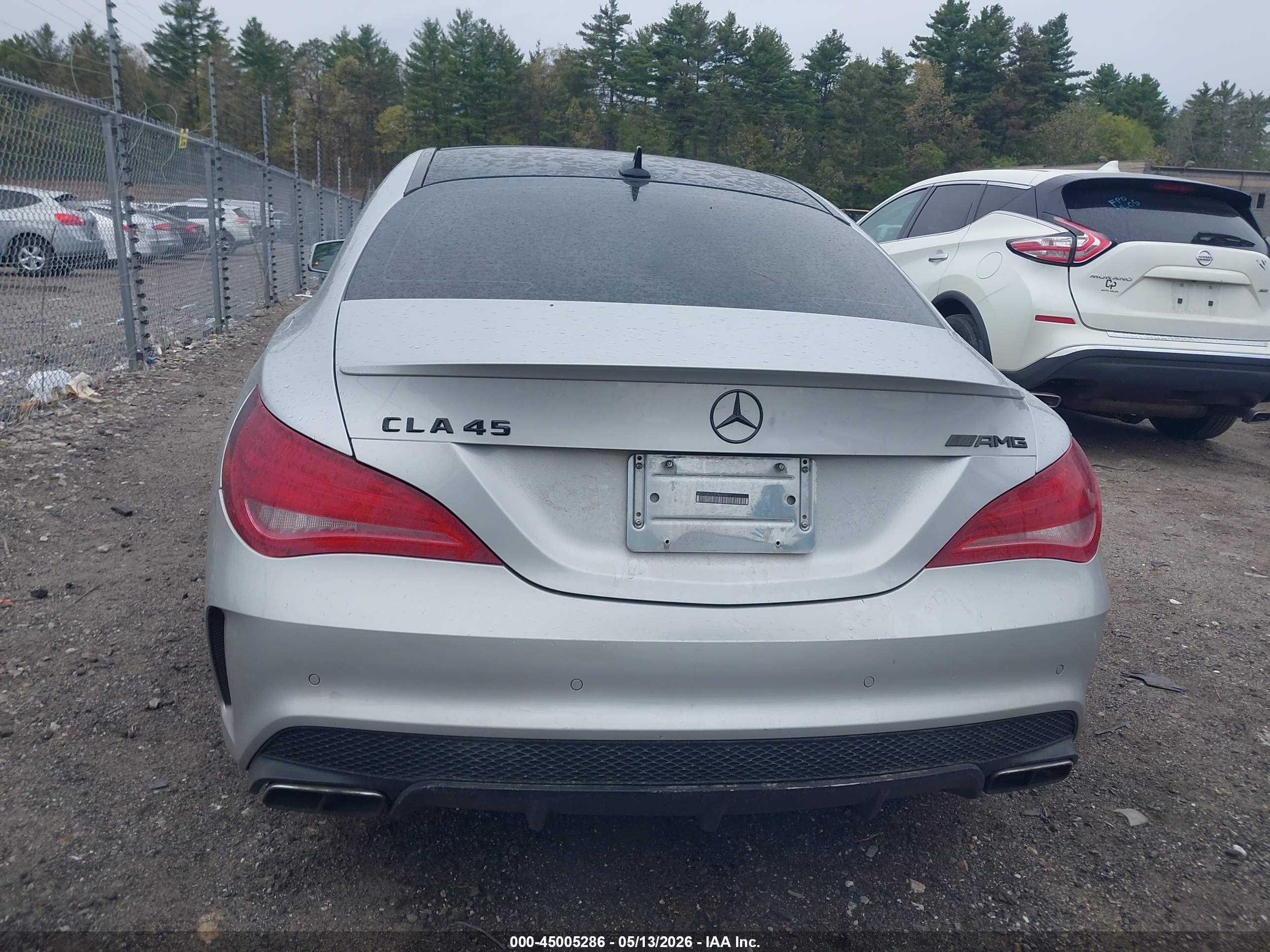 2014 Mercedes-benz Cla 45 Amg 4matic Серебряный vin: WDDSJ5CB3EN045871