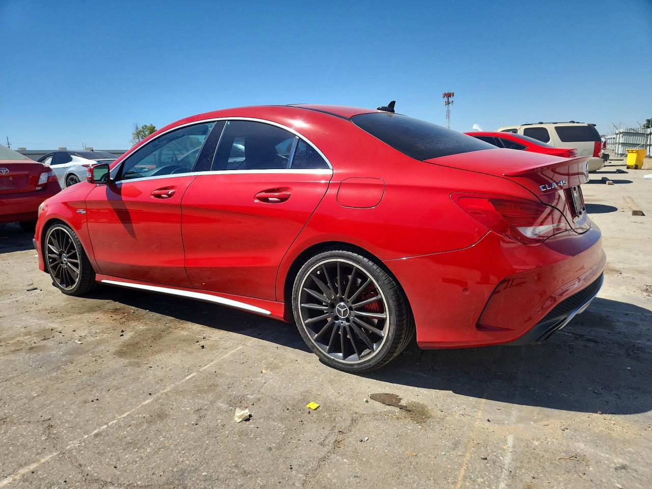 2014 Mercedes-benz Cla 45 Amg Red vin: WDDSJ5CB3EN076649
