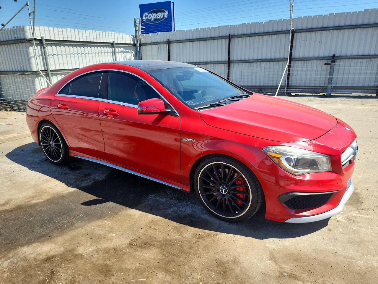 2014 Mercedes-benz Cla 45 Amg Red vin: WDDSJ5CB3EN076649